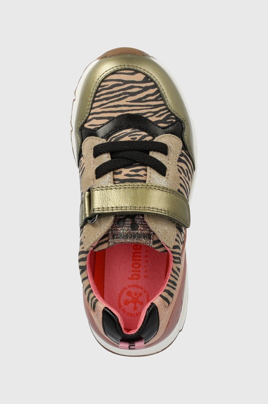 Biomecanics sneakersy skórzane dziecięce beżowy 231210.28.34