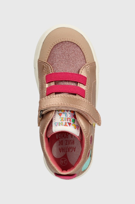 Agatha Ruiz de la Prada sneakers pentru copii aur 231920.24.27