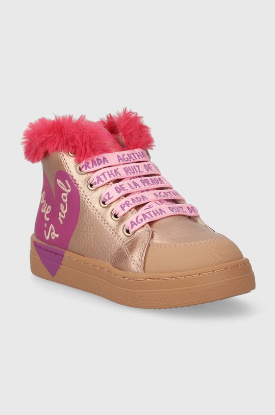Agatha Ruiz de la Prada cizme de iarna pentru copii 231940.24.27 aur AW23