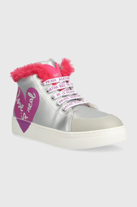 Agatha Ruiz de la Prada sneakersy dziecięce 231940.35.36 srebrny AW23
