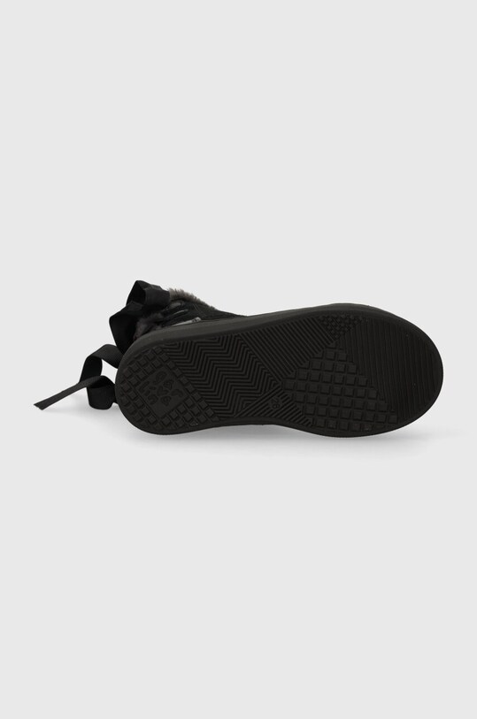 Garvalin buty zimowe zamszowe dziecięce 231544.24.27 czarny