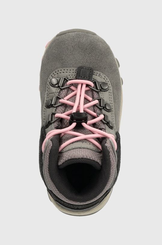 Детские кожаные кроссовки Columbia YOUTH NEWTON RIDGE AMPED серый 2044122