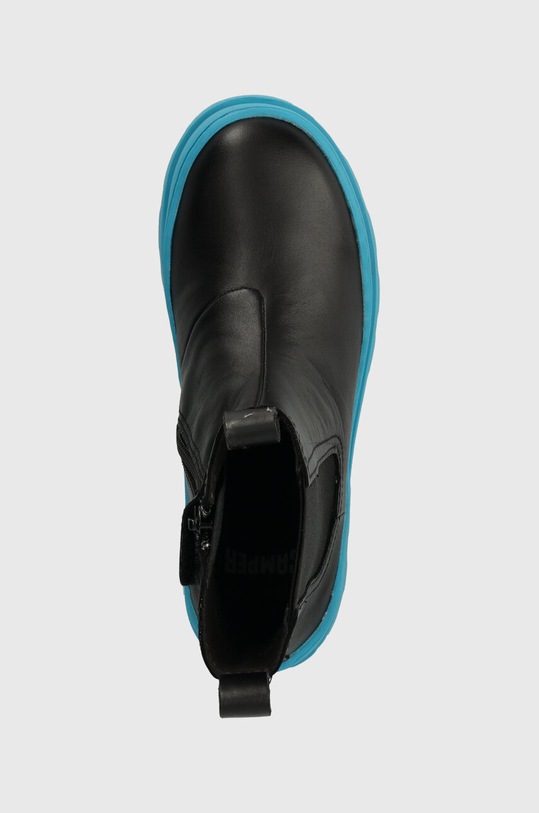 Dětské kožené kotníkové boty Camper Brutus Kids černá K900320.28.38