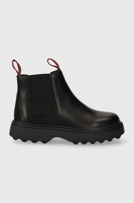 Camper cizme chelsea din piele pentru copii Norte Kids neizolat negru K900149.26.27