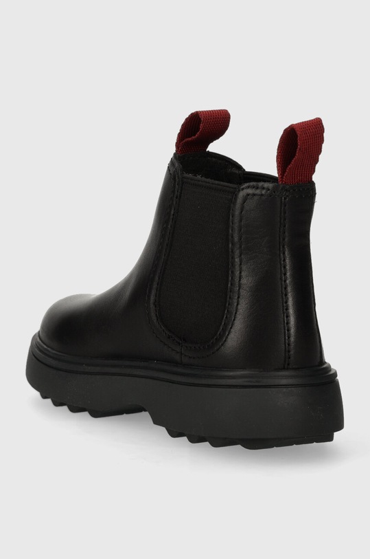 Fete Camper cizme chelsea din piele pentru copii Norte Kids K900149.26.27 negru