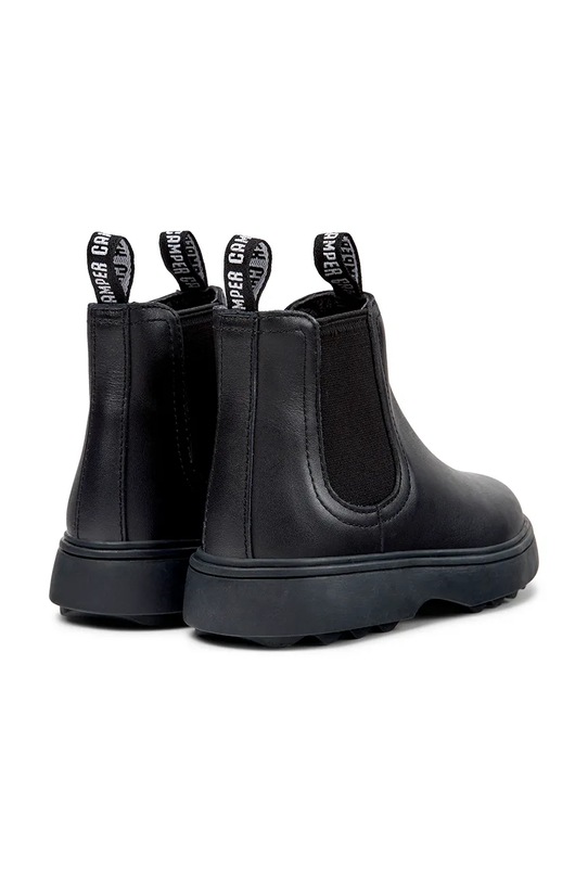 Девочка Детские кожаные ботинки Camper Norte Kids K900149.35.38 чёрный