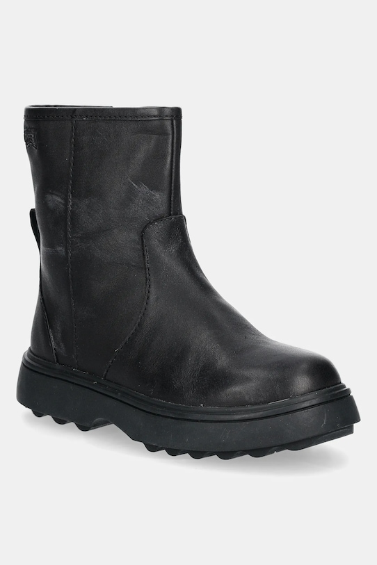 Дитячі шкіряні черевики Camper K900304 Norte Kids злегка утеплена чорний K900304.26.34