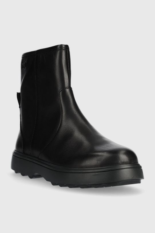 Camper botki skórzane dziecięce K900304 Norte Kids K900304.26.34 czarny AW24