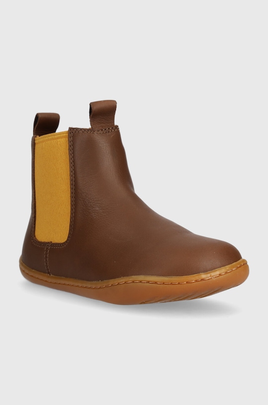 Camper cizme chelsea din piele pentru copii K900326 Peu Cami Kids K900326.28.34 maro AW23