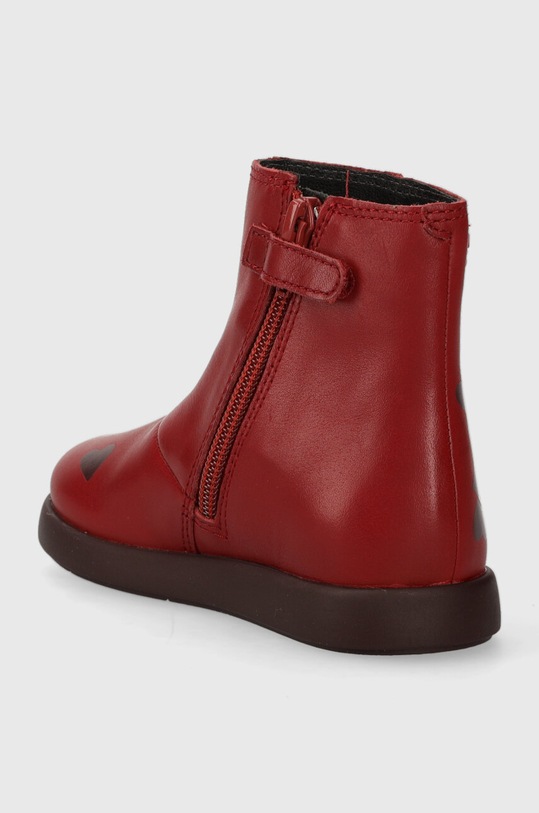 Fete Camper ghete din piele pentru copii TWS Kids K900329.25.27 burgundia