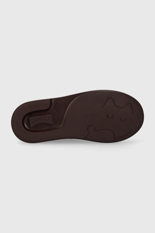 Camper ghete din piele pentru copii TWS Kids K900329.25.27 burgundia