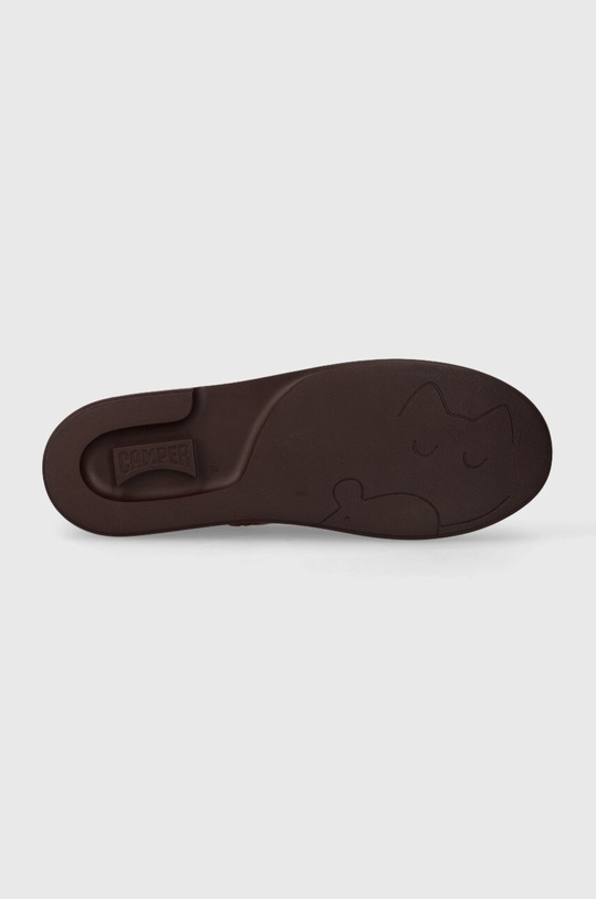Camper ghete din piele pentru copii TWS Kids K900329.35.38 burgundia