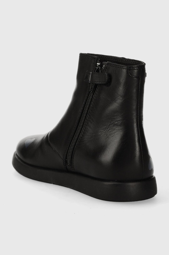 Fete Camper ghete din piele pentru copii TWS Kids K900329.35.38 negru