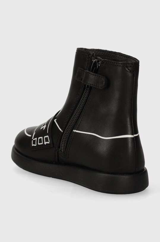 Дитячі шкіряні черевики Camper K900330 TWS Kids чорний K900330.25.27
