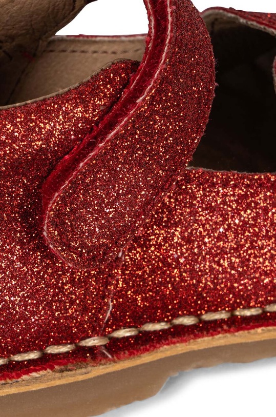 Dziewczynka Konges Sløjd baleriny dziecięce KS6442 czerwony