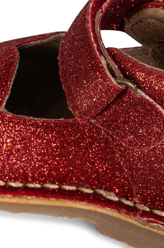 Konges Sløjd baleriny dziecięce czerwony KS6442