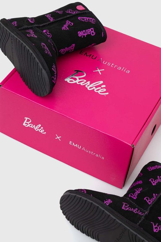 Emu Australia śniegowce zamszowe dziecięce Barbie? Wallaby Print Lo K12904.Barbie.Wallaby.
