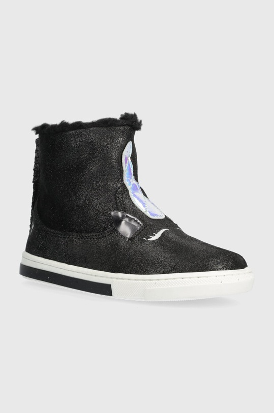 Dziewczynka Primigi półbuty skórzane dziecięce 4904722.25.29 czarny