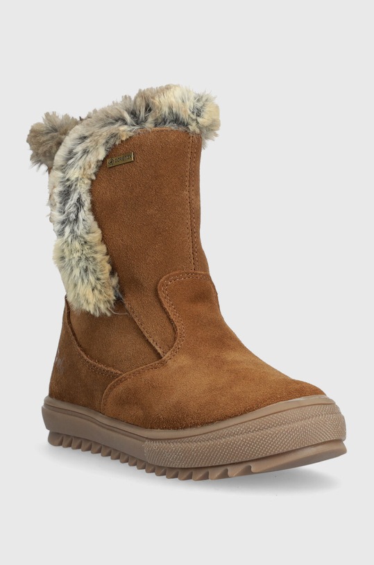 Primigi buty zimowe zamszowe dziecięce 4938200.27.30 brązowy AW23