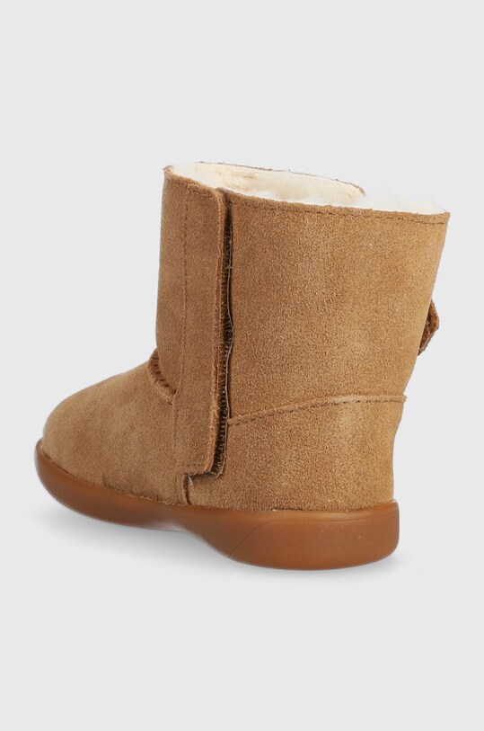 Dziewczynka UGG śniegowce zamszowe dziecięce T KEELAN 1096089T beżowy