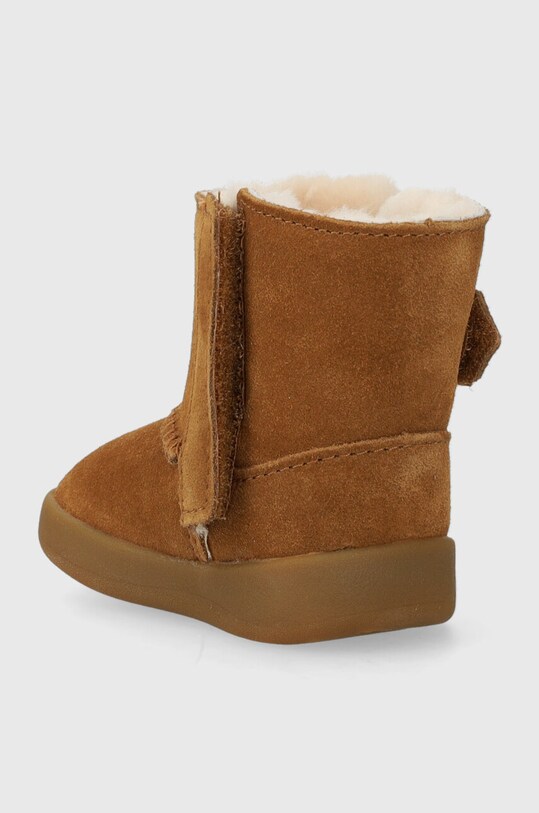 Dziewczynka UGG śniegowce zamszowe dziecięce T KEELAN 1096089I beżowy