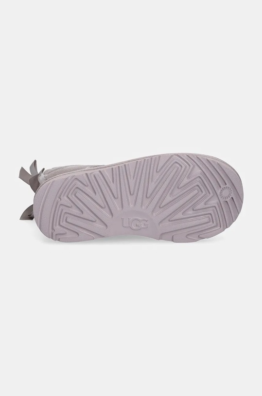Μπότες σουέτ για παιδιά UGG K BAILEY BOW II 1017394K γκρί