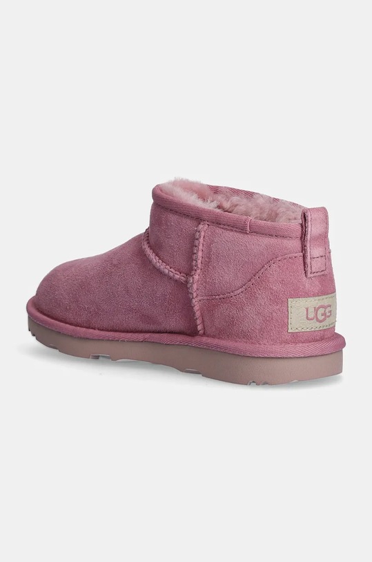 Chlapec Detské semišové snehule UGG KIDS CLASSIC ULTRA MINI 1130750K.G ružová
