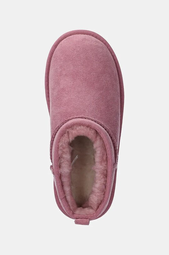 Дитячі замшеві чоботи UGG KIDS CLASSIC ULTRA MINI рожевий 1130750K.G