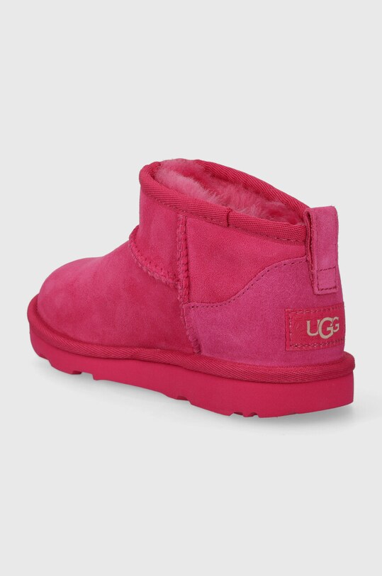 Chłopiec UGG śniegowce zamszowe dziecięce KIDS CLASSIC ULTRA MINI 1130750K.G różowy