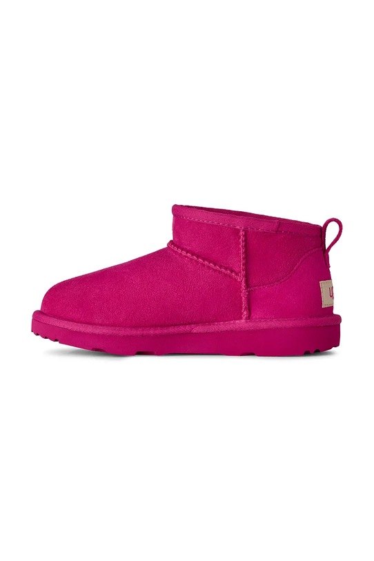 Μπότες χιονιού σουέτ για παιδιά UGG KIDS CLASSIC ULTRA MINI ροζ 1130750K.G