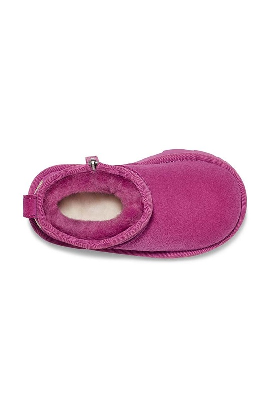 Дитячі замшеві чоботи UGG T CLASSIC ULTRA MINI 1130750T.G фіолетовий