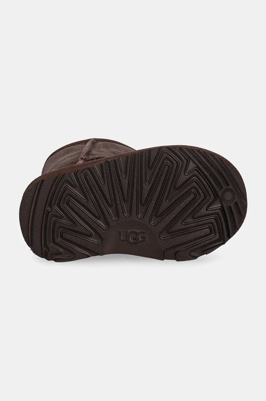 Детские замшевые сапоги UGG T CLASSIC II 1017703T коричневый