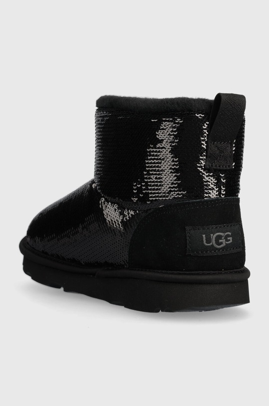 DÍVKA Dětské sněhule UGG KIDS CLASSIC MINI MIRROR BALL 1143708K černá