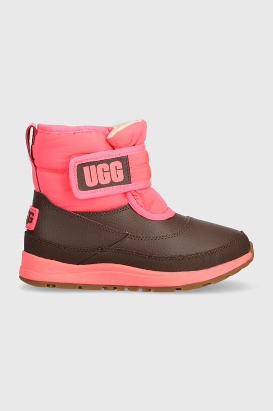 UGG śniegowce dziecięce K TANEY WEATHER tekstylny różowy 1122399K