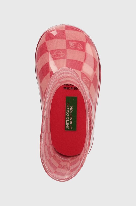 Παιδικές γαλότσες United Colors of Benetton ροζ 8KD8GD00P.G.P.SEASONAL