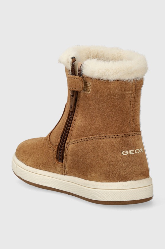 Fete Geox cizme de zapada din piele intoarsa B364AA.00022.20.23 maro