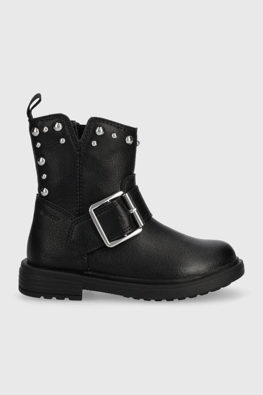 Geox obuwie zimowe imitacja skóry licowej czarny J369QK.000BU.24.27