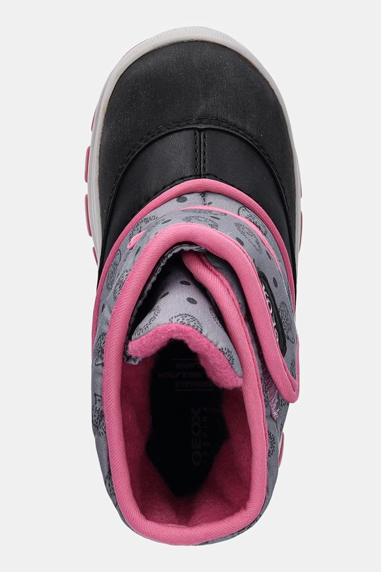 Dětské sněhule Geox FLANFIL B ABX šedá B263WG.0BCMN.24.27