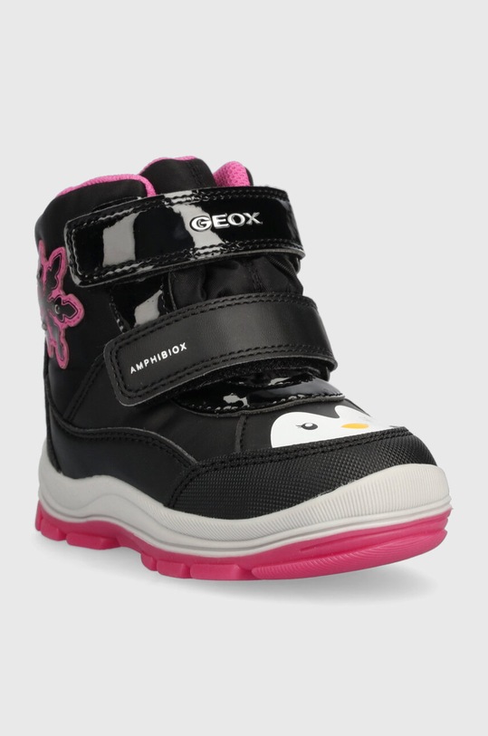 Dziewczynka Geox buty zimowe dziecięce B363WA 054FU B FLANFIL B ABX B363WA.054FU.20.23 czarny