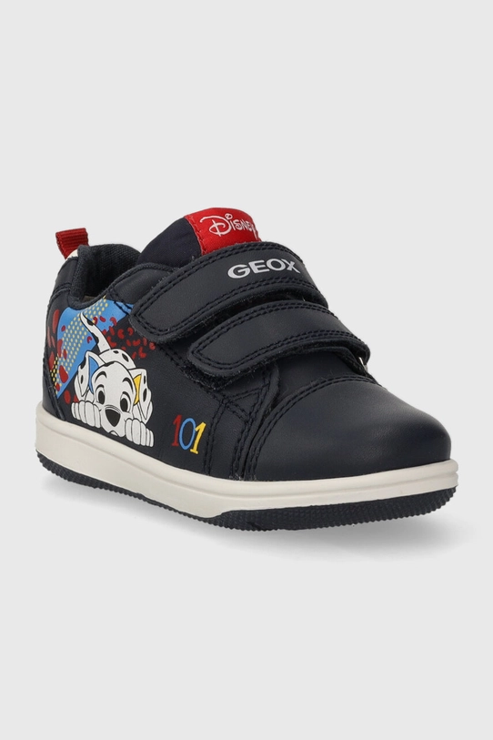 Geox sneakersy skórzane dziecięce x Disney B361LA.00085.20.23 granatowy AW23