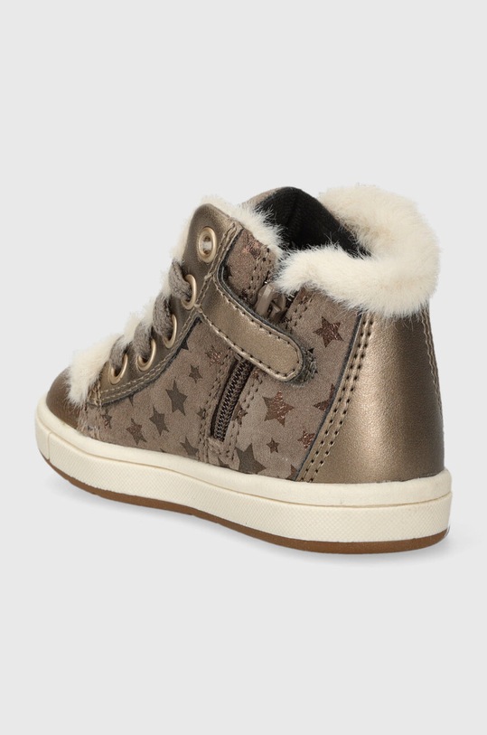 DÍVKA Dětské sneakers boty Geox B364AD 007NF B TROTTOLA B364AD.007NF.20.23 hnědá