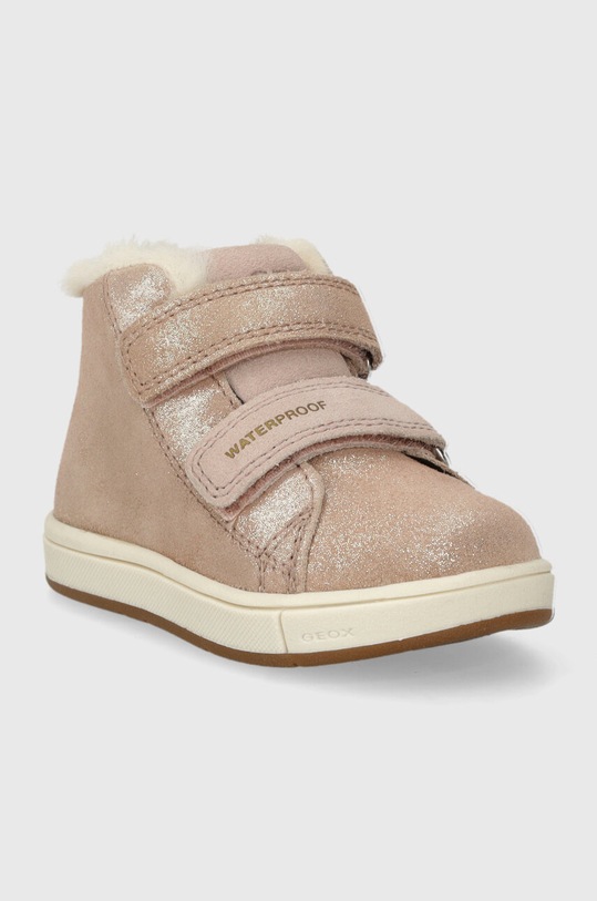 Geox gyerek velúr sportcipő B364ZA 07722 B TROTTOLA WPF B364ZA.07722.20.23 rózsaszín AW23