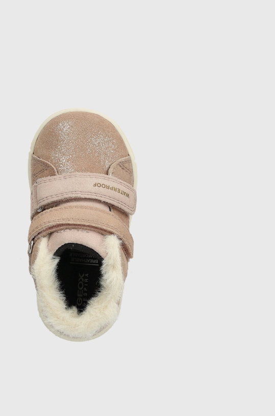 Geox gyerek velúr sportcipő B364ZA 07722 B TROTTOLA WPF rózsaszín B364ZA.07722.20.23