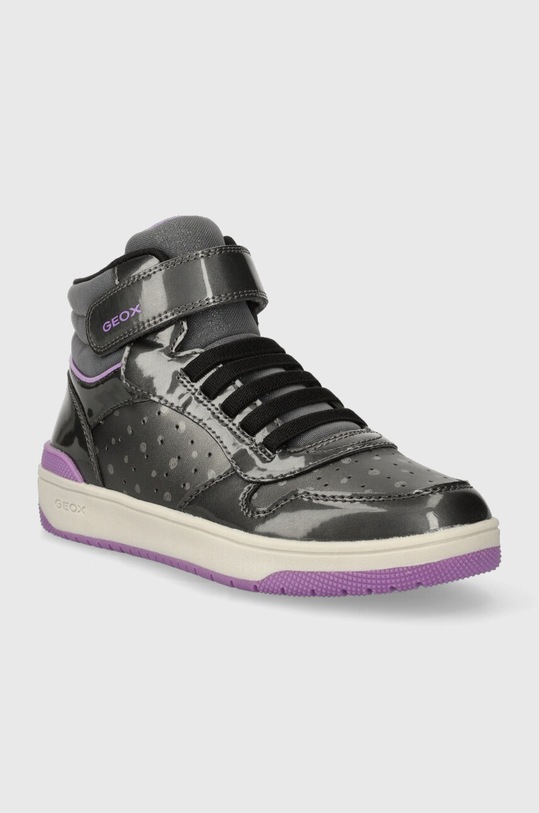 Dětské sneakers boty Geox J36HXA.0PVAS.28.35 stříbrná AW23
