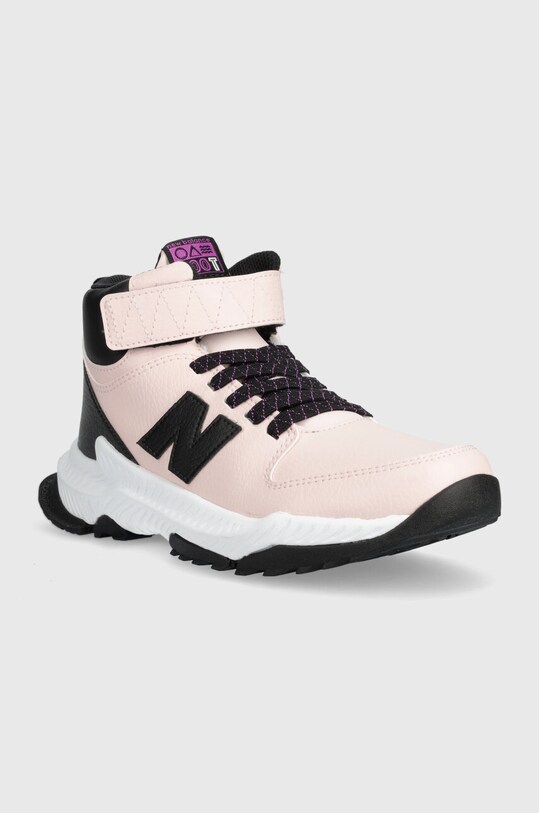 New Balance buty zimowe skórzane dziecięce GT800TP3 GT800TP3 różowy AW23
