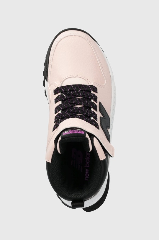 New Balance ghete de iarna pentru copii din piele PT800TP3 roz PT800TP3