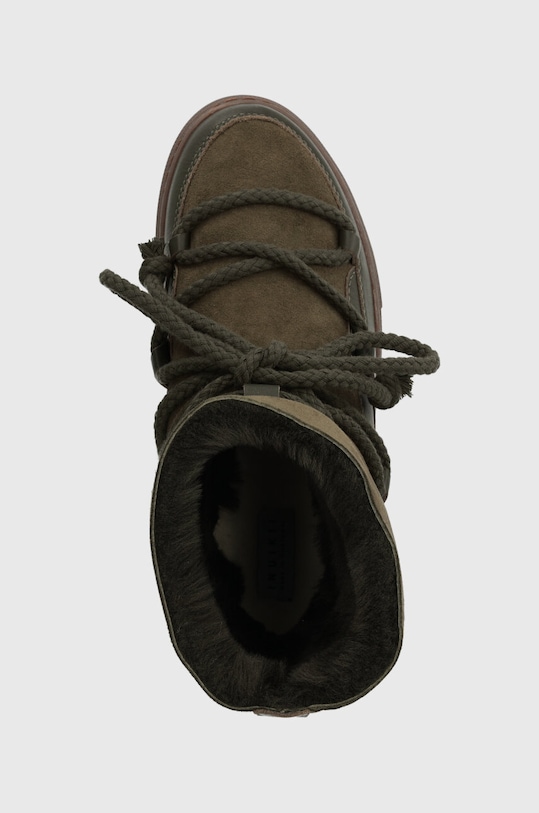 Detské semišové snehule Inuikii zelená 65202.001.34.38