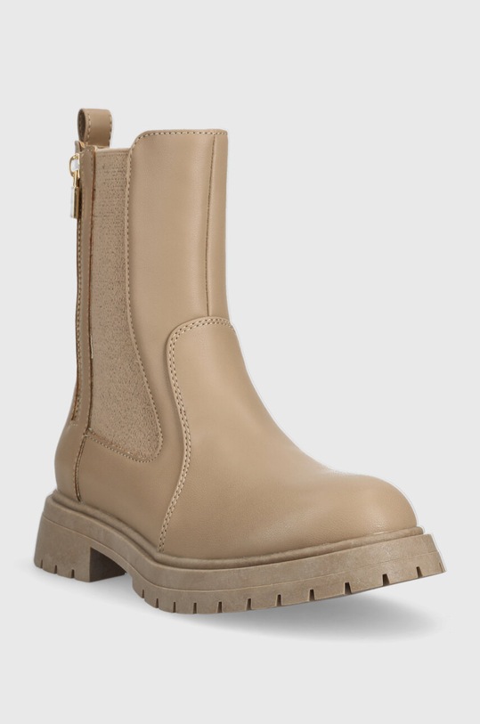 Dětské holínky Tommy Hilfiger T3A5.33016.30.34 béžová AW23