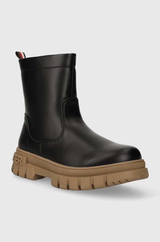 Παιδικές μπότες Tommy Hilfiger T3A5.33056 μαύρο AW23