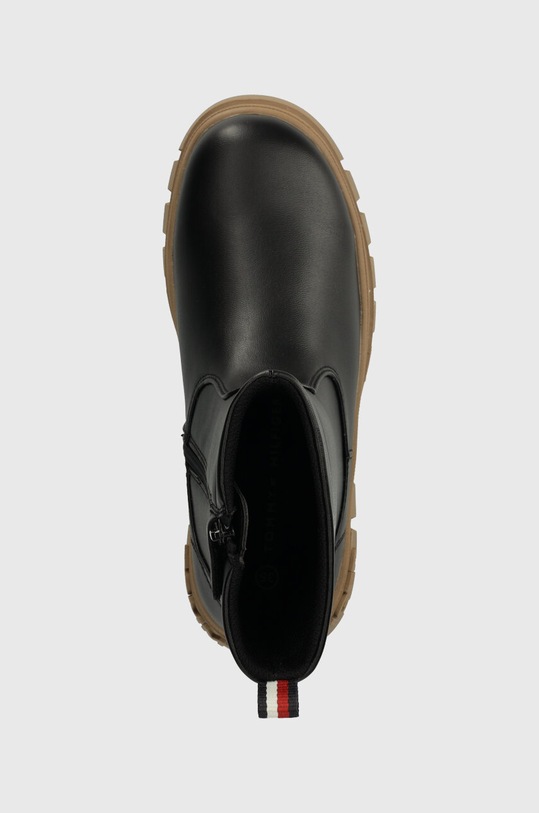 Παιδικές μπότες Tommy Hilfiger μαύρο T3A5.33056